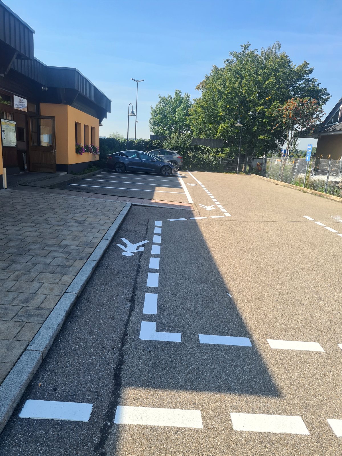 Bodenmarkierung Projekt 10