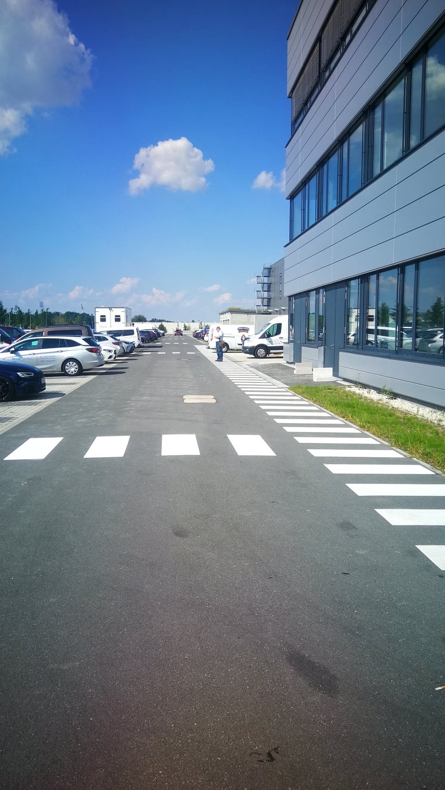 Bodenmarkierung Projekt 15